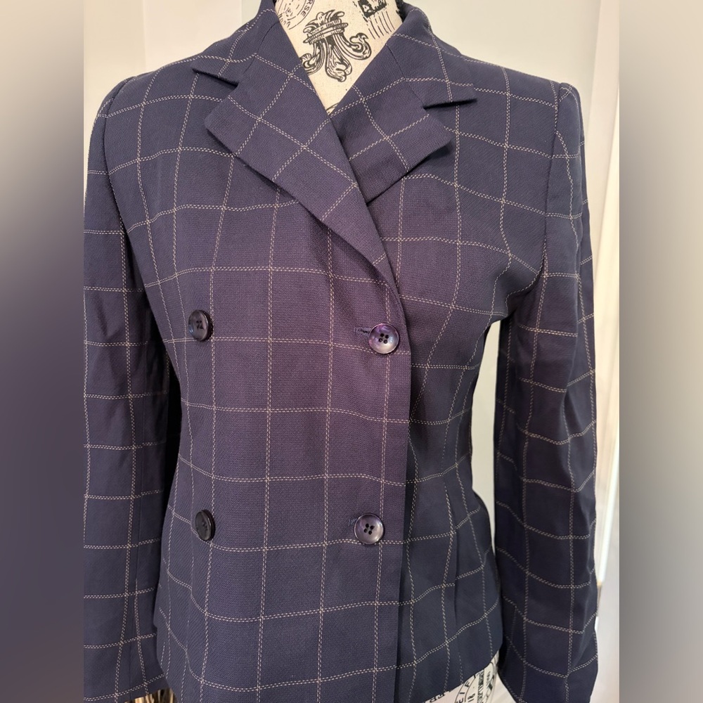 Jones New York Check Blazer